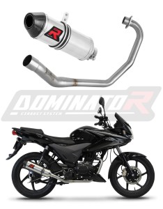 Honda CBF 125 2009 - 2014 Full Exhaust System Collector Silencer HP3 + dB killer medium