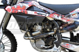 TXC 310 R Teava de legatura, Colector de esapament cu PowerBomb 2013 - 2014