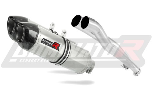 ZZR 1400 EXHAUST Kawasaki Muffler Auspuff Sportauspuff Silencer Echappement Silencieux Scarico Scarichi Escape Wydech Tłumik Carbon Tip HP1 2006 - 2014 Dominator  x
