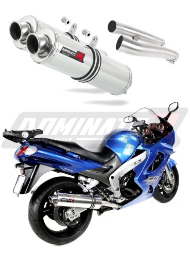 wydech tłumik DOMINATOR Okrągły pasujący do motocykla Kawasaki ZZR 1200 2002 - 2005 5