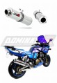 exhaust muffler DOMINATOR ROUND fits to Kawasaki ZRX 1200 2001  2007 3