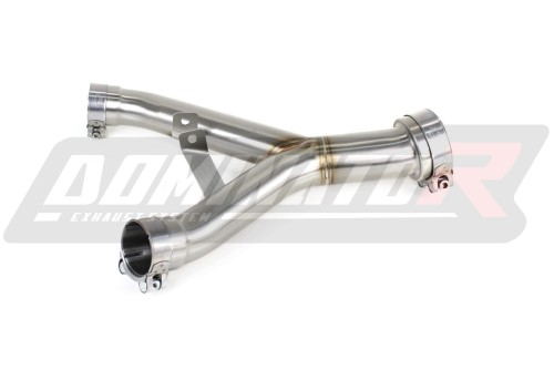 decat mid muffler DOMINATOR Mid Pipe fits to Kawasaki Z1000 2010  2013 6