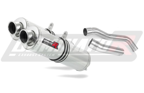 exhaust muffler DOMINATOR ROUND fits to Kawasaki Z1000 2007  2009 3