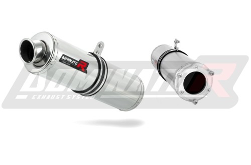 ZX6R EXHAUST Kawasaki Muffler Auspuff Sportauspuff Silencer Echappement Silencieux Scarico Scarichi Escape Wydech Tłumik ROUND 1995 - 1997 Dominator  x