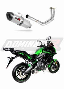 Kawasaki VERSYS 650 2015 - 2020 Sistem complet cu colector si toba de esapament HP1 + dB killer medium