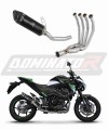 kompletny układ wydechowy z tłumikiem DOMINATOR Full System HP8 CZARNY pasujący do motocykla Kawasaki Z80