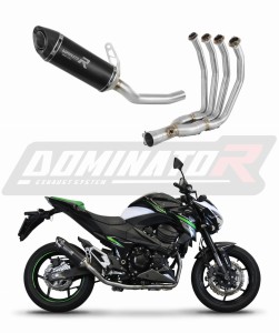 Kawasaki Z800 2013 - 2016 Sistem complet cu colector si toba de esapament HP8 NEGRU + dB killer medium
