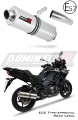exhaust muffler DOMINATOR homologated road legal OVAL fits to VERSYS 1000 2019  2024 8