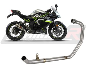 Ninja 125 / Z125 Teava de legatura, Colector de esapament 2019 - 2023