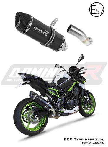 KAWASAKI Z900 2020 - 2022 motorcycle Exhaust Homologated ECE Type approval - Street legal  Muffler Auspuff Sportauspuff Silencer Echappement Silencieux Scarico Scarichi Escape Wydech Tłumik  HP1 BLACK DOMINATOR Exhaust System x