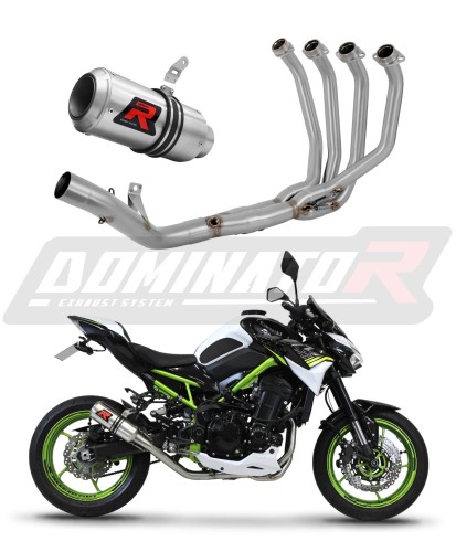 kompletny układ wydechowy z tłumikiem DOMINATOR Full System GP pasujący do motocykla Kawasaki Z 900 2020 - 2024 6