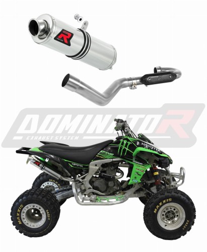 kompletny układ wydechowy z tłumikiem DOMINATOR Full System GP1 pasujący do motocykla Kawasaki KFX 450 2008 - 2014 6