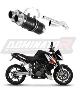 KTM 990 SUPER Duke 2005 - 2013 Toba de esapament GP1 NEGRU + dB killer medium