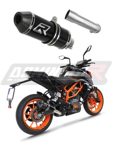 KTM 390 Duke 2021 - 2023 Toba de esapament HP3 NEGRU + dB killer medium