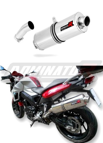 wydech tłumik DOMINATOR Owalny pasujący do motocykla BMW F800R 2009 - 2019 4