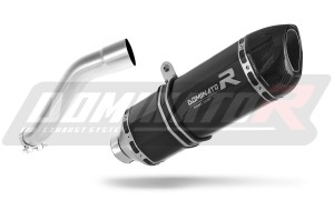 BMW F650 CS 2002 - 2005 Toba de esapament HP1 NEGRU + dB killer medium