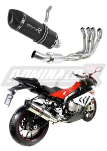 BMW S1000RR EX 2017 - 2018 Sistem complet cu colector si toba de esapament HP1 NEGRU + dB killer medium