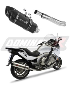 BMW K1600 GT GTL 2011 - 2023 Toba de esapament HP1 NEGRU + dB killer medium