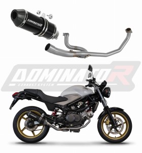 Honda VTR 250 2009 - 2015 Sistem complet cu colector si toba de esapament HP3 NEGRU + dB killer
