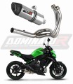 complete exhaust system with muffler DOMINATOR Full System HP5 fits to ER6 N / F 650 2012  2016 6