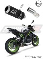 exhaust muffler DOMINATOR homologated road legal GP BLACK fits to Kawasaki Z 900 2020  2024 8
