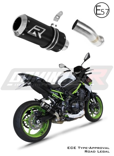 wydech tłumik DOMINATOR Homologowany GP CZARNY pasujący do motocykla Kawasaki Z 900 2020 - 2024 8