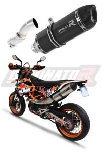 KTM 690 SMC R 2012 - 2017 Toba de esapament HP1 NEGRU + dB killer medium