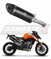 exhaust muffler DOMINATOR HP8 BLACK fits to KTM 890 Duke 2020  2023 6