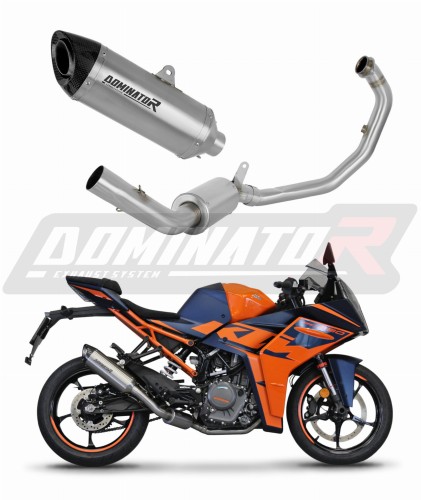 kompletny układ wydechowy z tłumikiem DOMINATOR Full System HP8 pasujący do motocykla KTM RC 390 2022 - 2024 7