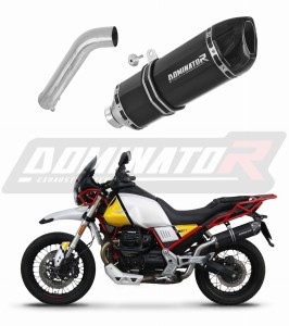 Moto Guzzi V85 TT 2021 - 2023 Toba de esapament HP1 NEGRU + dB killer