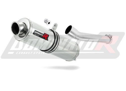 exhaust muffler DOMINATOR ROUND fits to MuZ MZ SKORPION 660 1994  2003 4