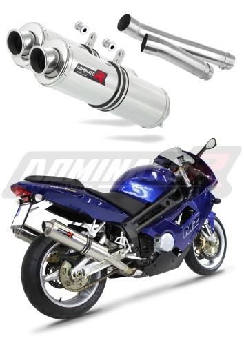 exhaust muffler DOMINATOR ROUND fits to MuZ MZ 1000 S 2004  2007 6