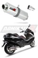 exhaust muffler DOMINATOR OV fits to Piaggio X10 125 2012  2016 5