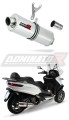 MP3 500 / LT 500 Exhaust Piaggio Muffler Auspuff Sportauspuff Silencer Echappement Silencieux Scarico Scarichi Escape Wydech Tłumik OVAL 2008 - 2020 Dominator x
