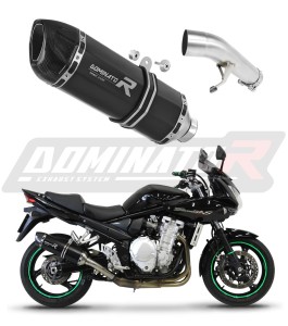 Suzuki GSF 1250 N / S BANDIT 2007 - 2016 Toba de esapament HP1 NEGRU + dB killer medium
