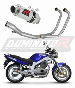 Suzuki GS 500E 1989 - 2009 Sistem complet cu colector si toba de esapament GP1 + dB killer medium