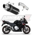 wydech tłumik DOMINATOR GP1 CZARNY pasujący do motocykla Suzuki GSXF 650 2007 - 2016 6
