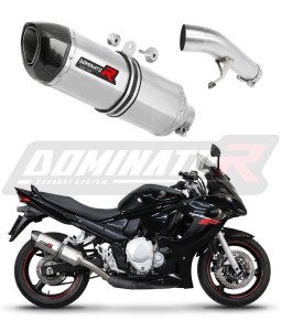 Suzuki GSXF 650 2007 - 2016 Toba de esapament HP1 + dB killer medium