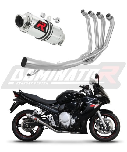 kompletny układ wydechowy z tłumikiem DOMINATOR Full System GP1 pasujący do motocykla Suzuki GSXF 650 2007 - 2016 7