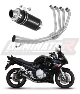 Suzuki GSXF 650 2007 - 2016 Sistem complet cu colector si toba de esapament GP1 NEGRU + dB killer