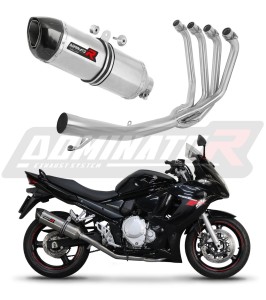 Suzuki GSXF 650 2007 - 2016 Sistem complet cu colector si toba de esapament HP1 + dB killer