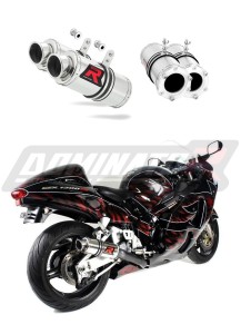 Suzuki GSXR 1300 Hayabusa 1999 - 2007 Toba de esapament GP1 + dB killer medium