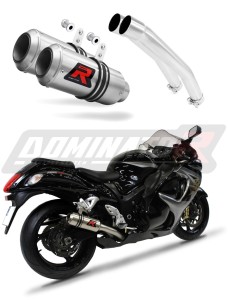 Suzuki GSXR 1300 Hayabusa 2008 - 2019 Exhaust Silencer Muffler GP + dB killer medium