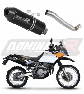 Suzuki DR 650 SE / S 1996 - 2024 Toba de esapament MX2 NEGRU + dB killer medium