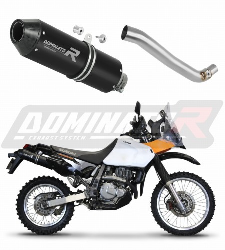 wydech tłumik DOMINATOR MX2 CZARNY pasujący do motocykla Suzuki DR 650SE 1997 - 2009 6