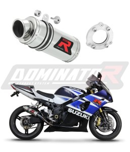 Suzuki GSXR 1000 K1 - K4 2001 - 2004 Toba de esapament Bolt-on GP1 + dB killer medium
