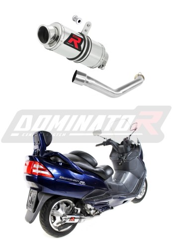 exhaust muffler DOMINATOR GP1 fits to Suzuki BURGMAN 400 1998  2002 6
