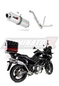 Suzuki DL 650 V Strom 2007 - 2011 Exhaust Silencer Muffler OV + dB killer medium