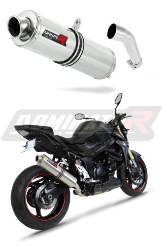 wydech tłumik DOMINATOR Okrągły pasujący do motocykla Suzuki GSR 750 2011 - 2016 6