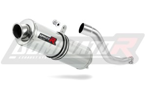 Suzuki DR 125 Exhaust Silencer Muffler ST + dB killer medium